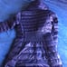 Armani exchange women quilted jacket blu