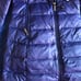 Armani exchange women quilted jacket blu
