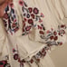 Free People Te Amo White Boho Dress Flowy Sleeves Embroidered Flowers Size S
