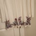 Free People Te Amo White Boho Dress Flowy Sleeves Embroidered Flowers Size S
