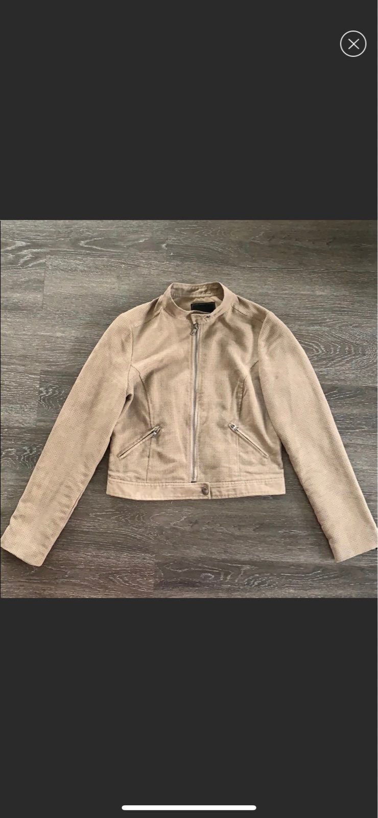 Sam Edelman Suede Jacket Size M