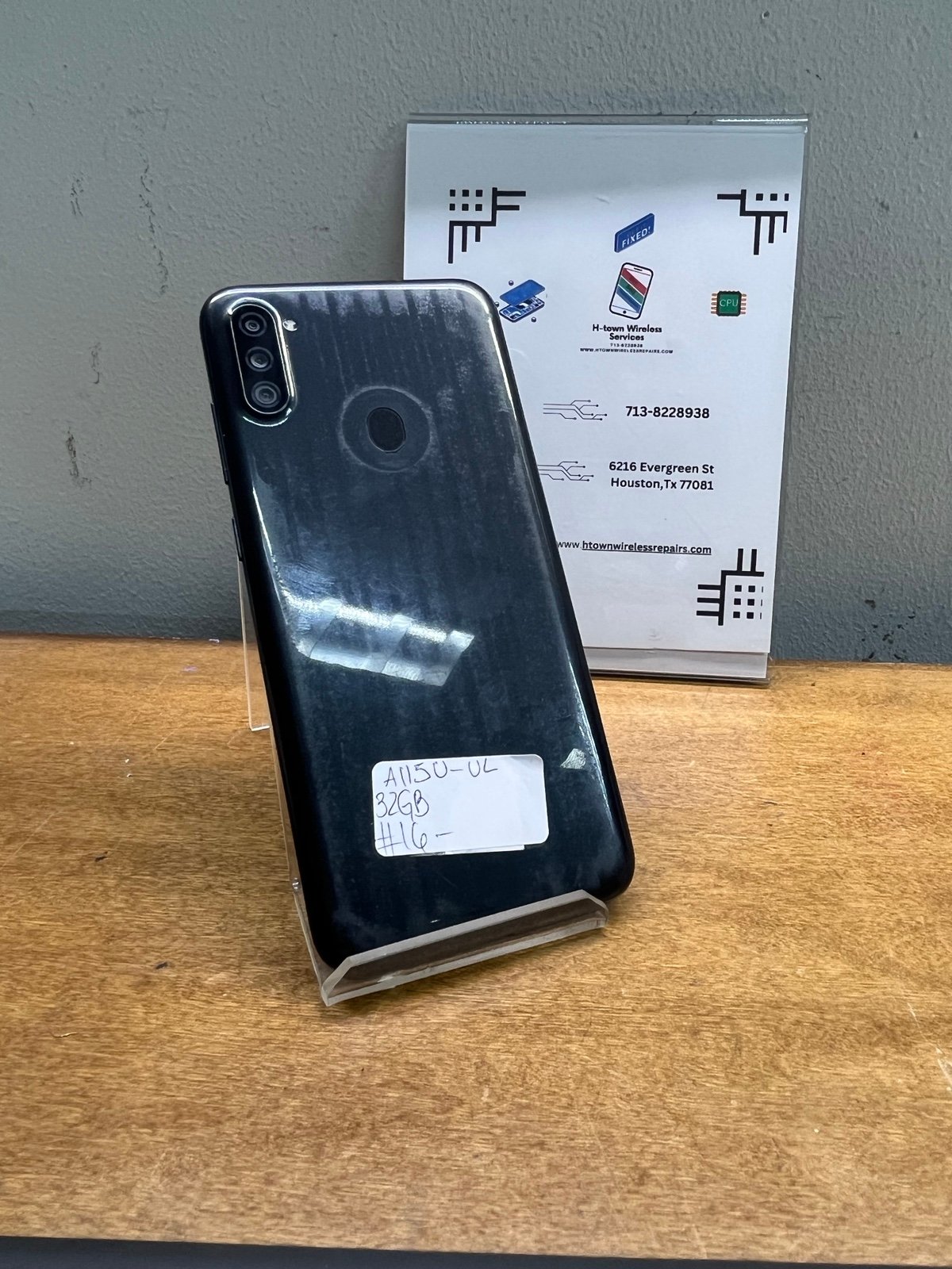 Samsung Galaxy A11 SM-A115U - 32GB - Black (Unlocked) (Single SIM) | Grade B