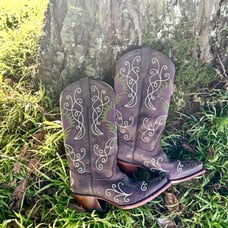 Tony Lama Brown Vaquero Cowboy Boots size 7.5 - Like New! Retail 215