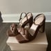 Loeffler Randall Fae Brown Platform