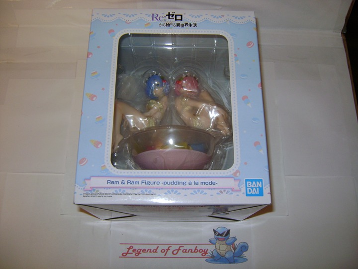 New * Re:ZERO Rem & Ram Pudding A La Mode Figure Statue AUTHENTIC Bandai Japan