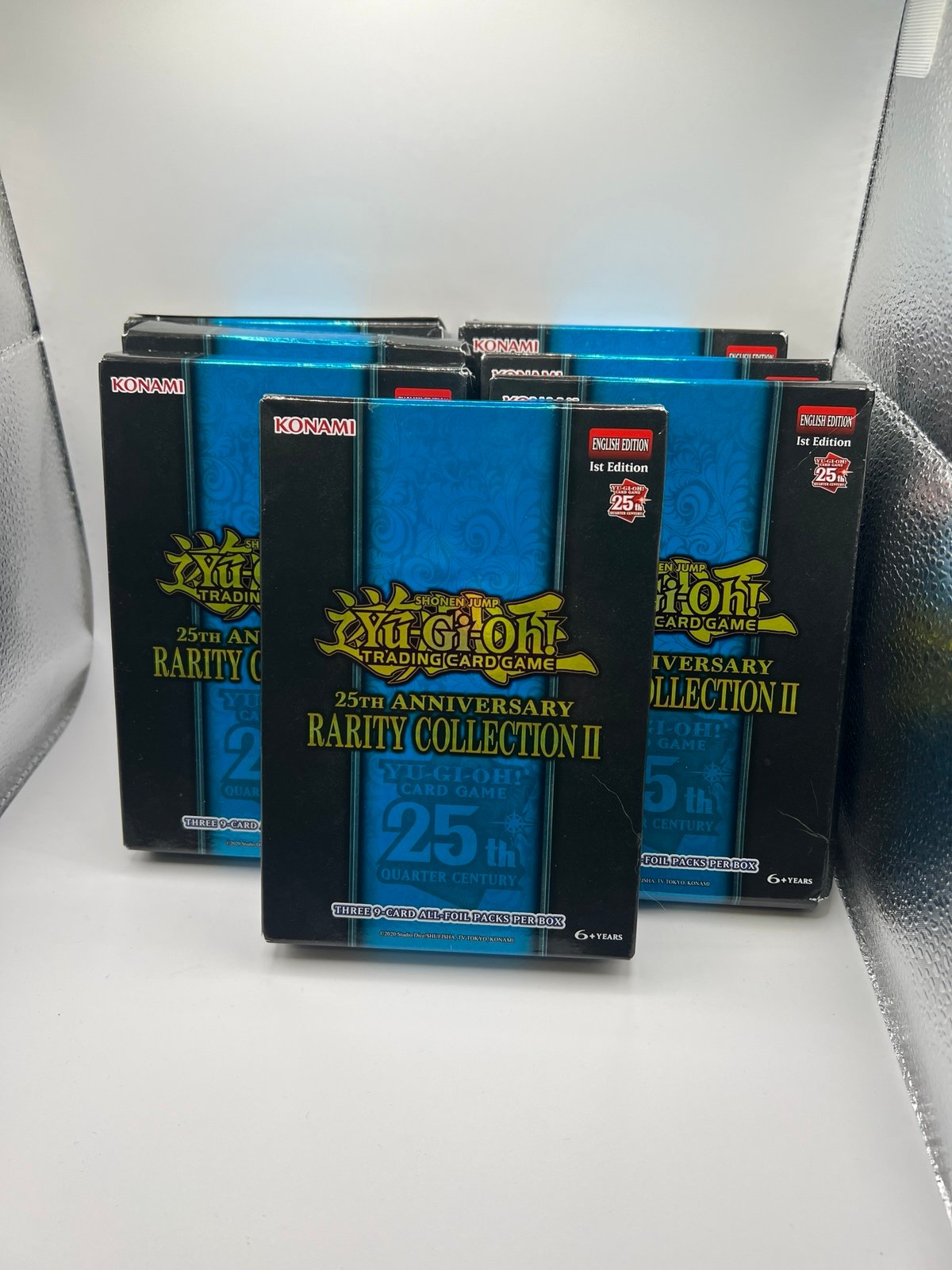 Bundle of 7 YuGiOh 25th anniversary rarity collection