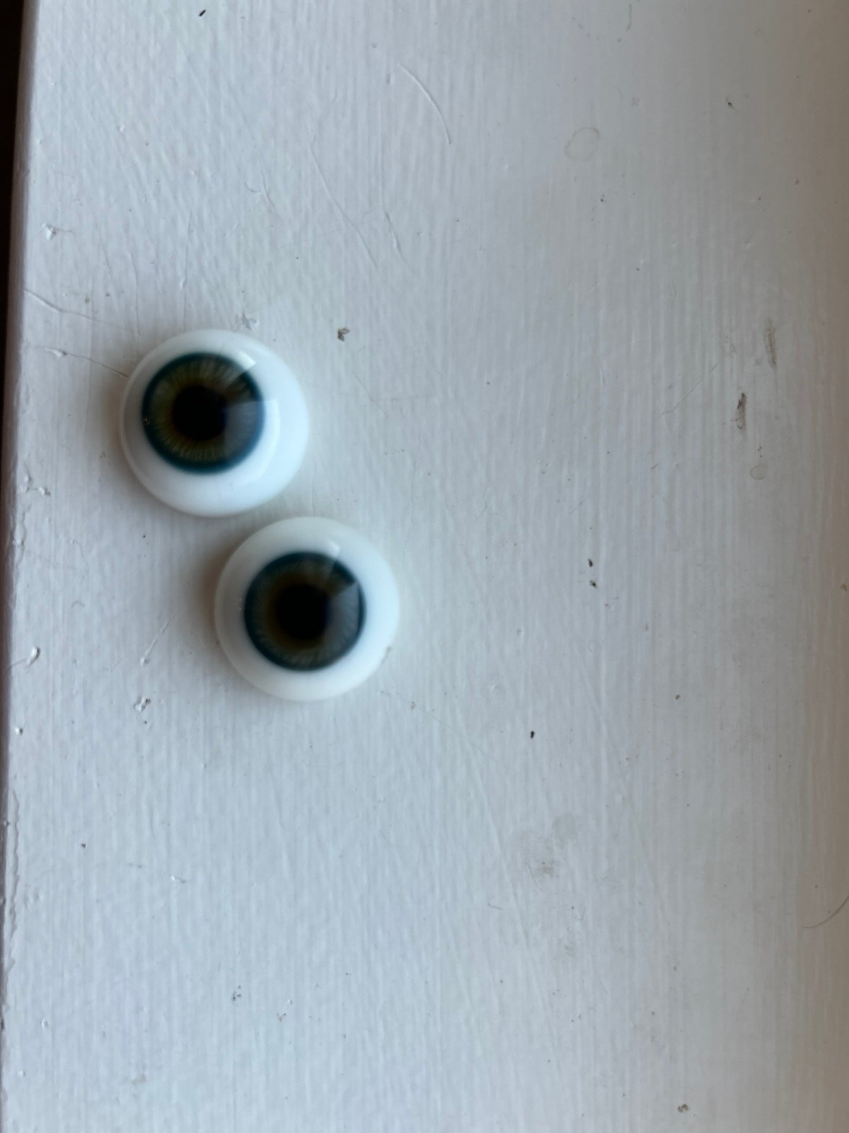 Hand Blown Glass Doll Eyes from Germany (Lauscha)