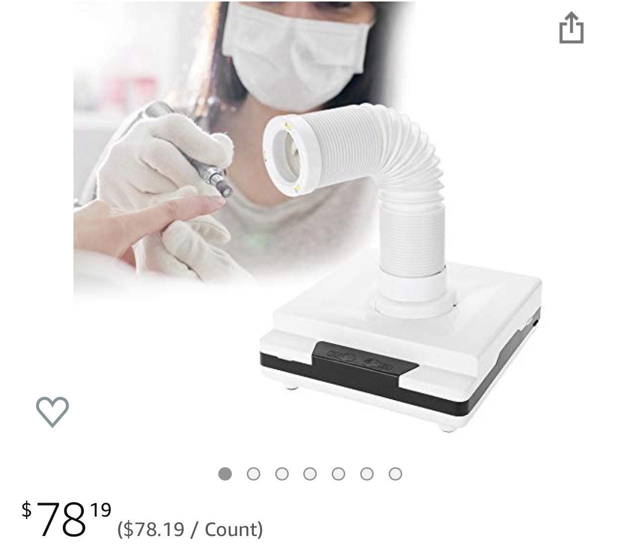 Nail Dust Collector (60w)
