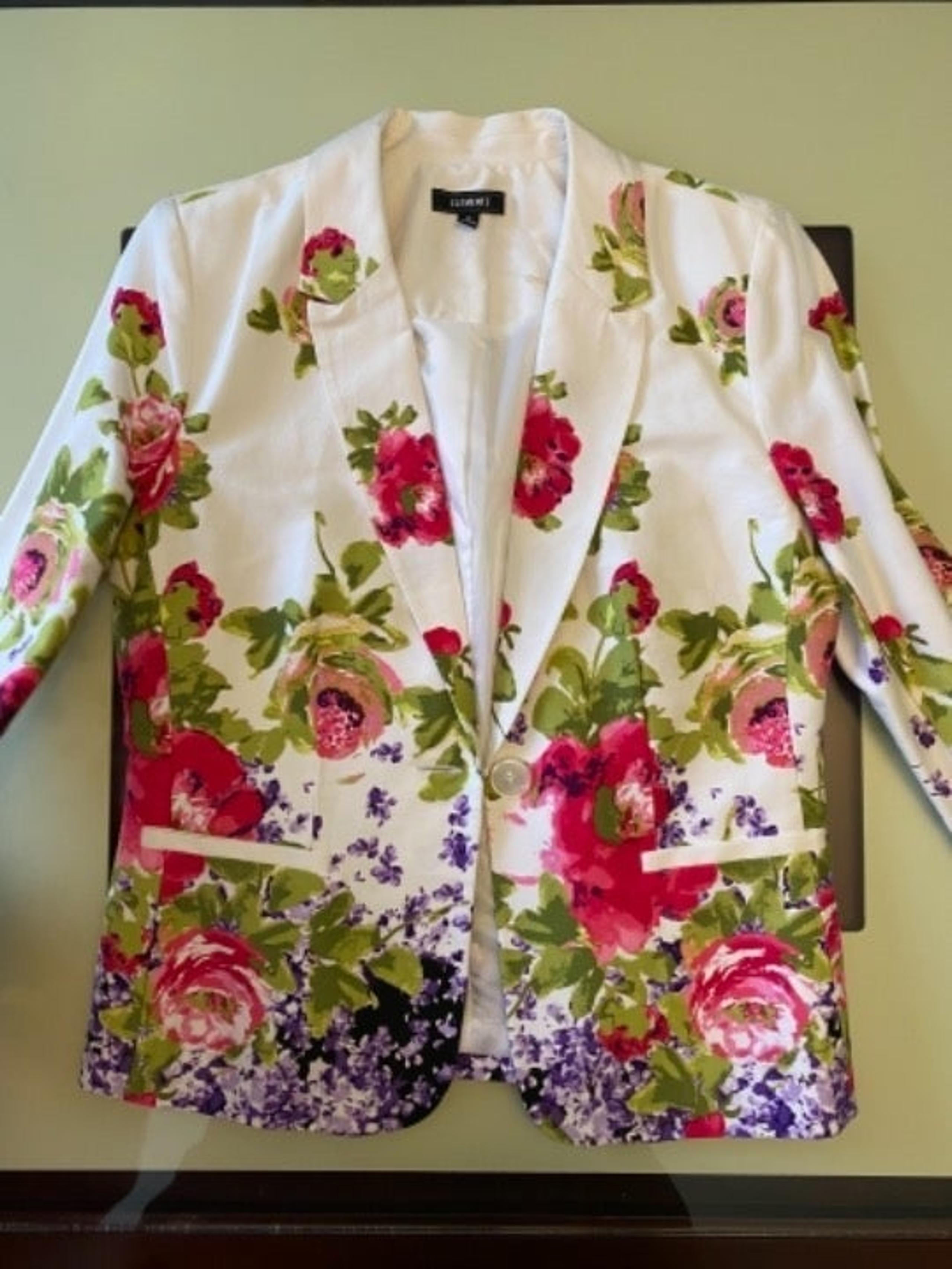 Unique Floral Blazer