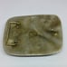Paige Wallace Signed 3-Stone Natural Turquoise Silver Metal Belt Buckle Western