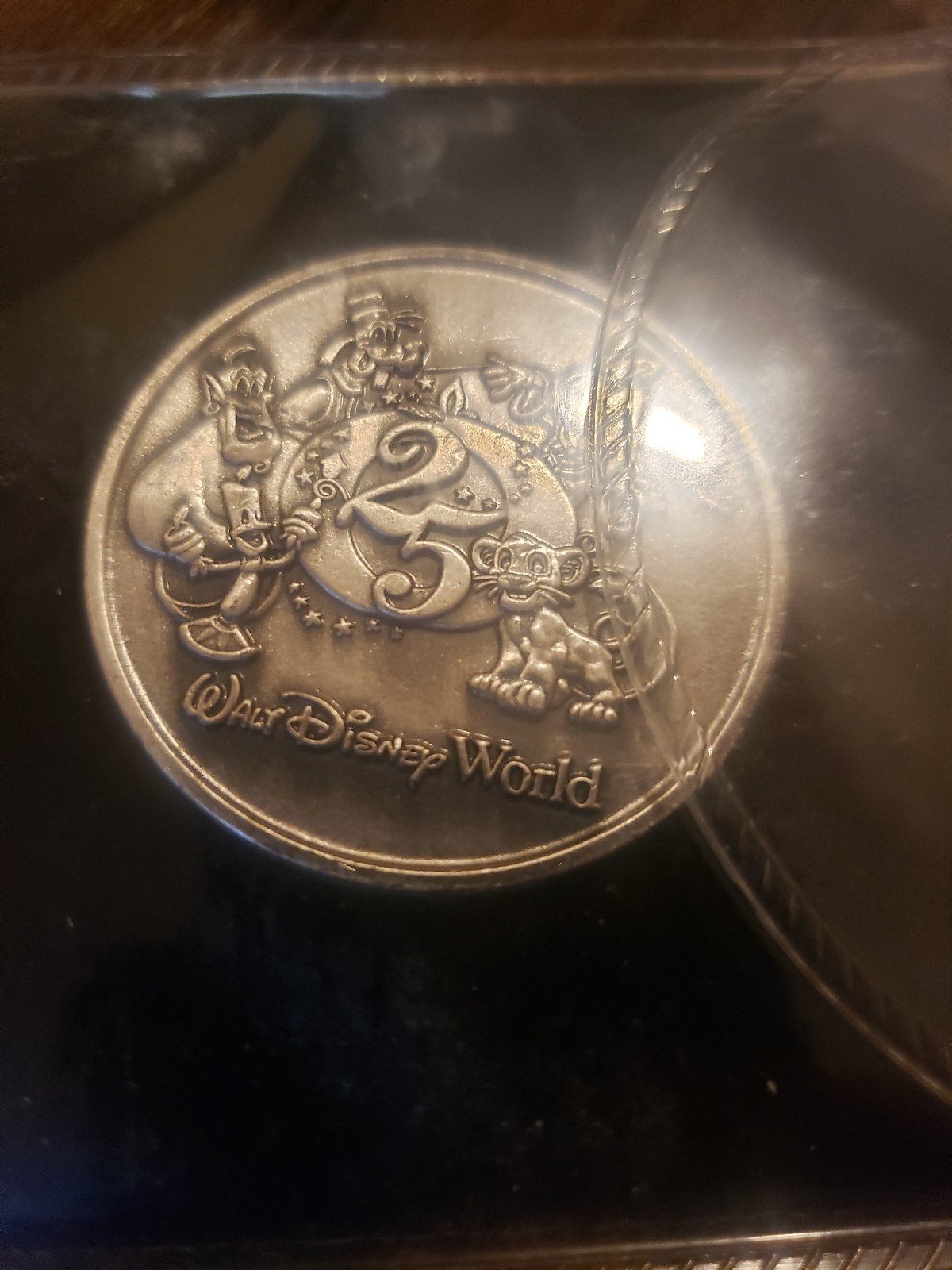 Walt disney 25th anniversary coin