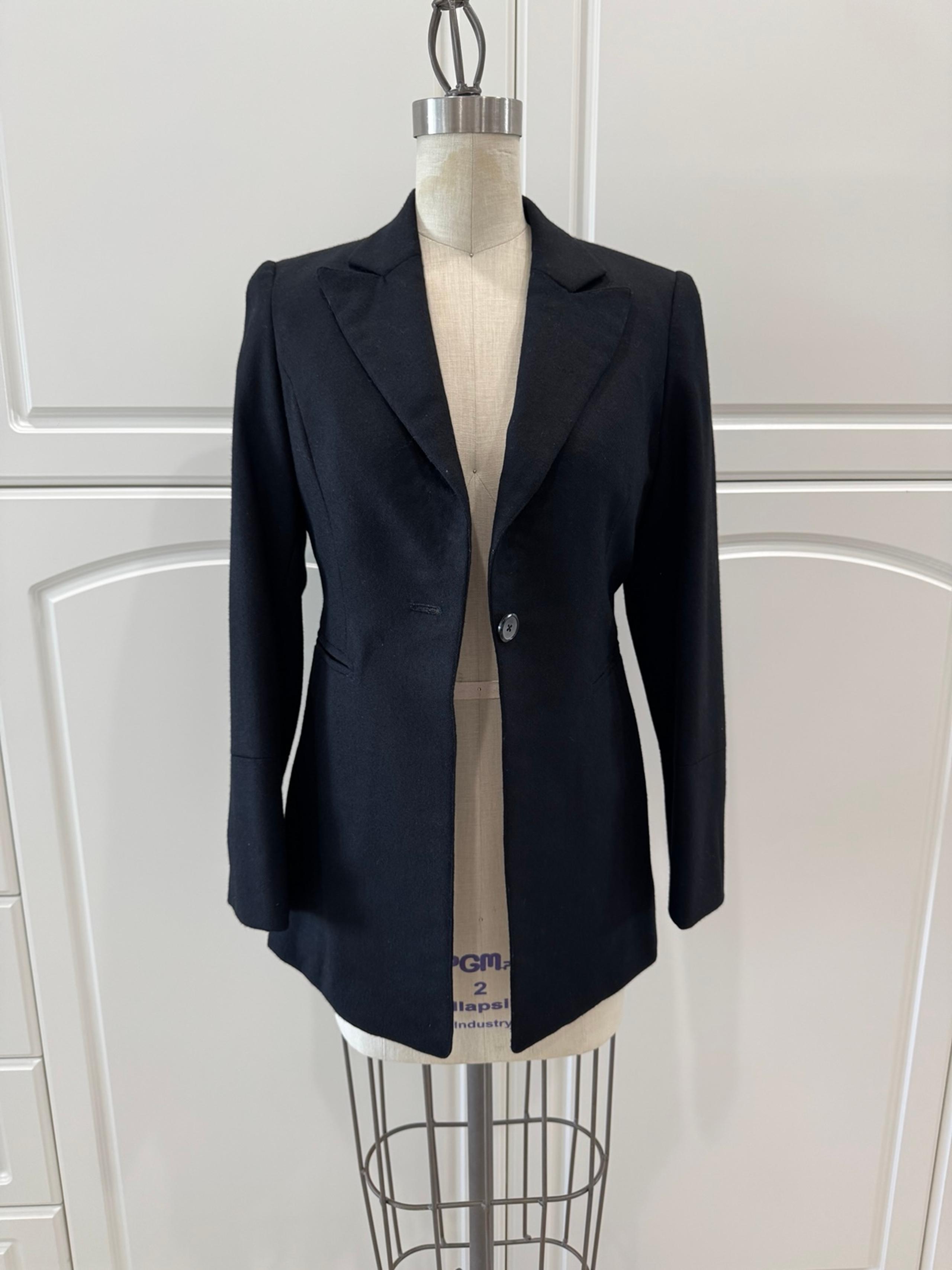 Zara Fitted Blazer Black