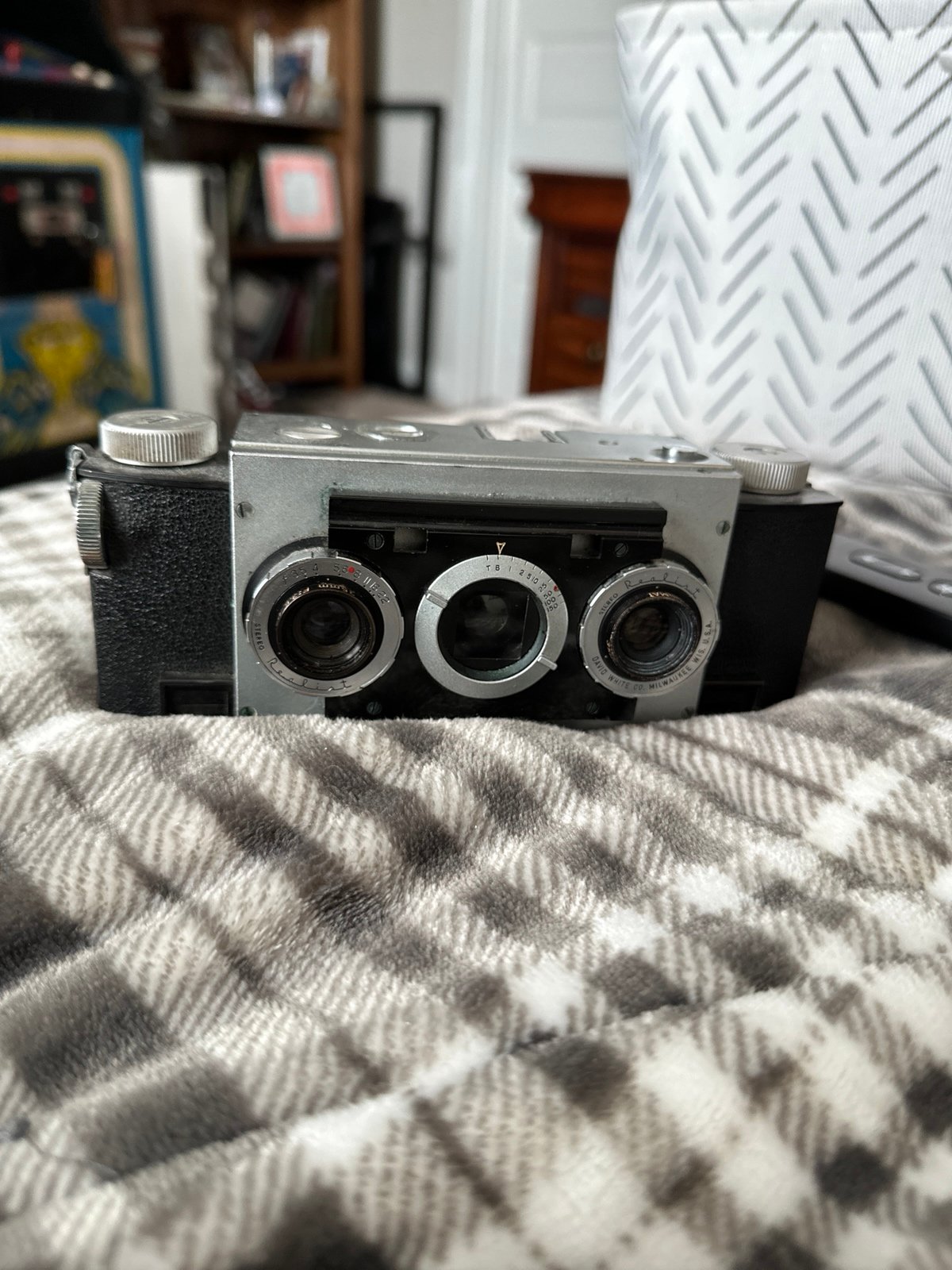 David White Stereo Realist Vintage Camera