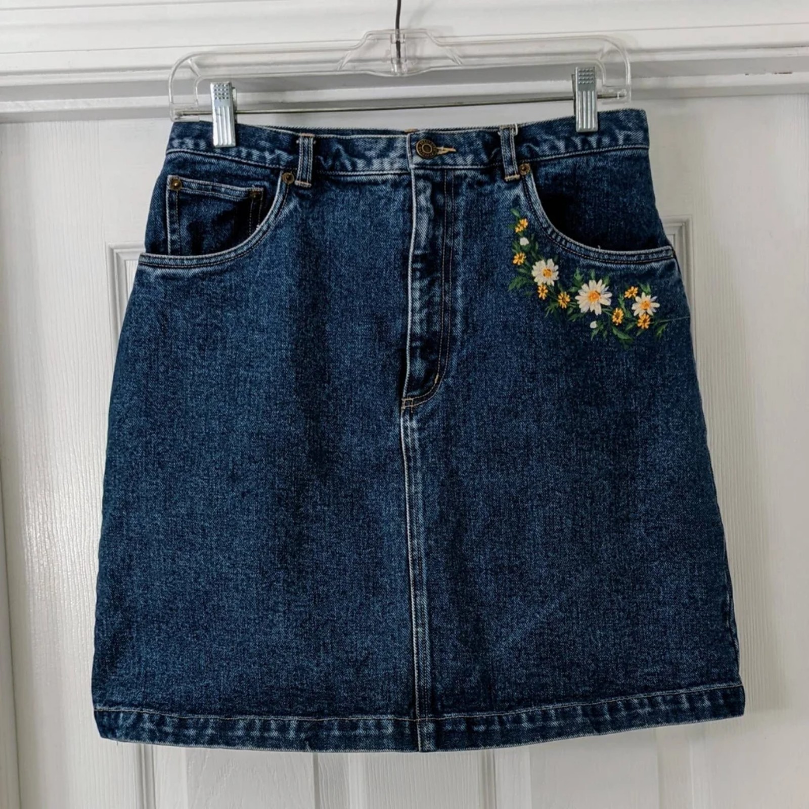 summer denim skirt