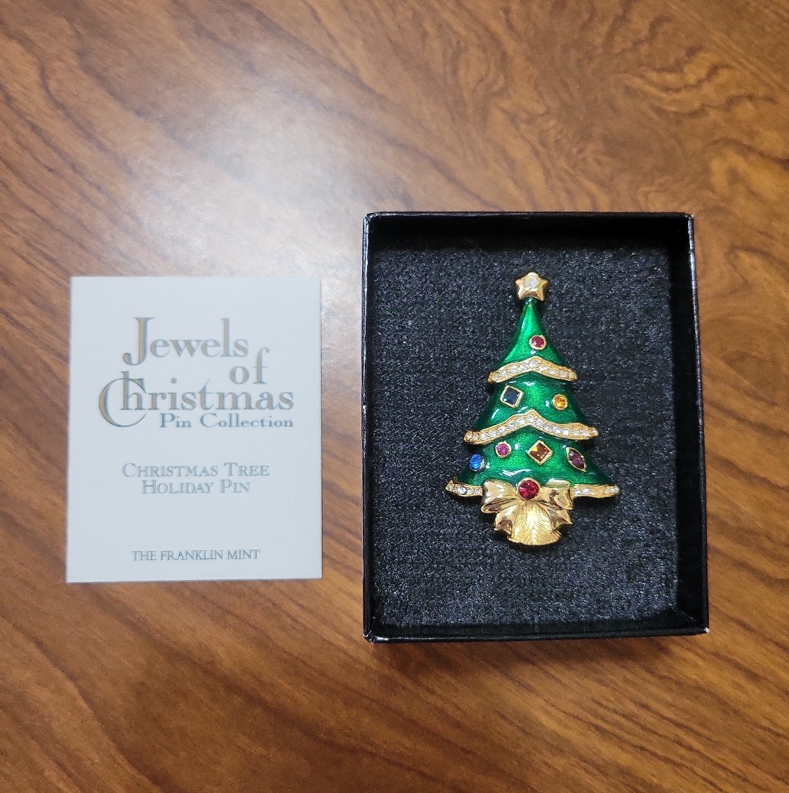 Jewels of Christmas pin collection Christmas Tree.