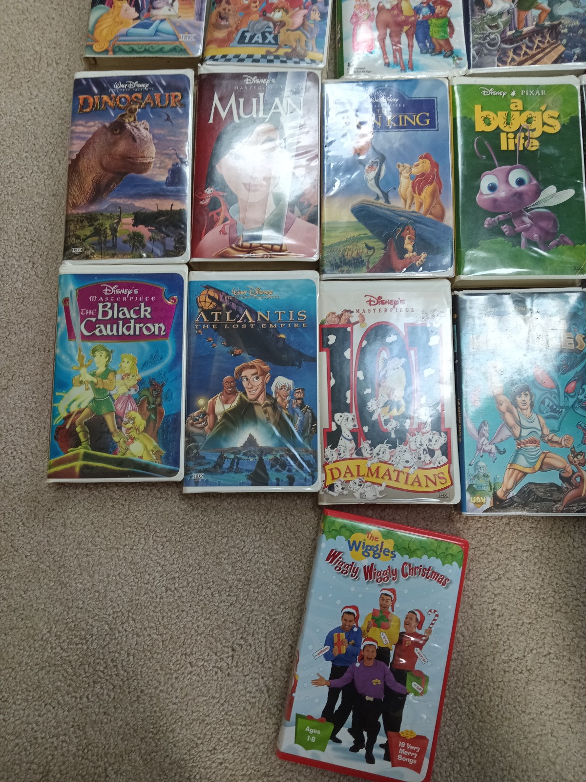 Vintage rare VHS lot ,, good working condotipn