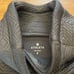 Athleta Black Small Jacquard Elevation Quilted Pullover Funnel Neck Sweatshirt