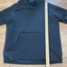 Athleta Black Small Jacquard Elevation Quilted Pullover Funnel Neck Sweatshirt