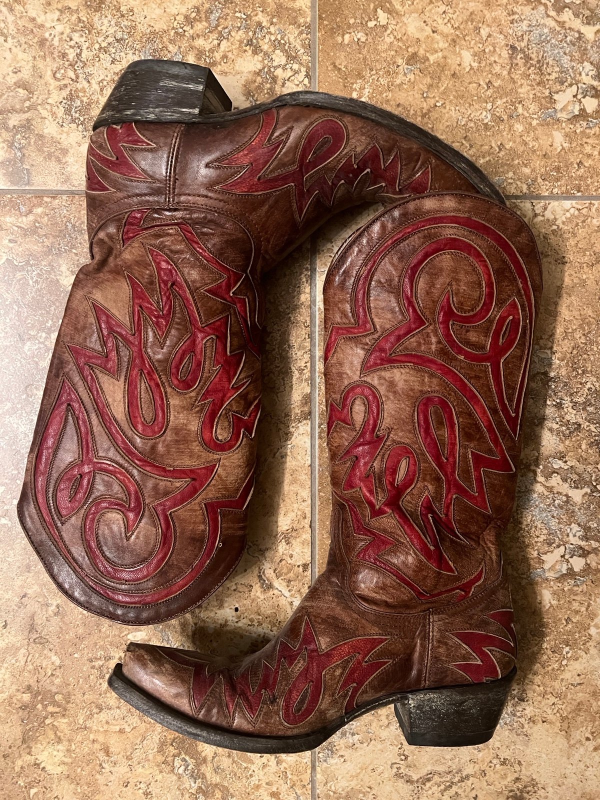 Old Gringo leather cowgirl cowboy boots size 6