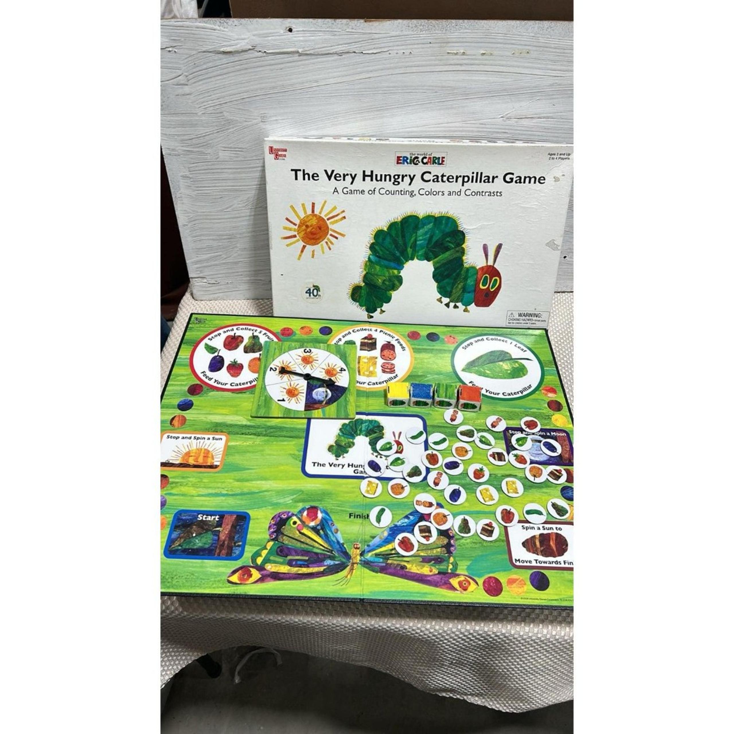 2006  The Very Hungry Caterpillar Board Game By Eric Carle University
