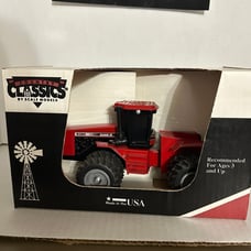 Original 1/32 Scale Models Case IH 9370 4x4 4WD Toy Tractor In Box Steiger New!