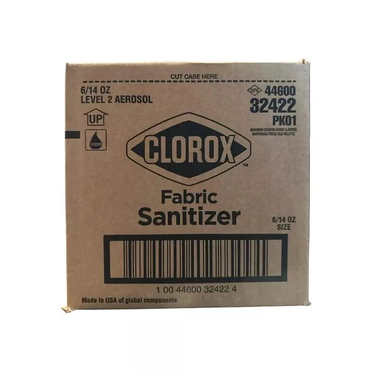 6x fabric freshener spray clorox
