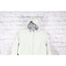 LL Bean Women's Meridian Hooded Rain Coat Full Zipper Silver Birch Size S Pet
