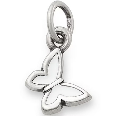 James Avery Sterling Silver Enamel Mini Butterfly Charm