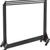 Commercial Z Base Garment Rack, Black