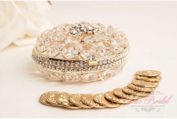Wedding Arras, Unity Coins, Wedding Unity Coins, Gold Unity Coins