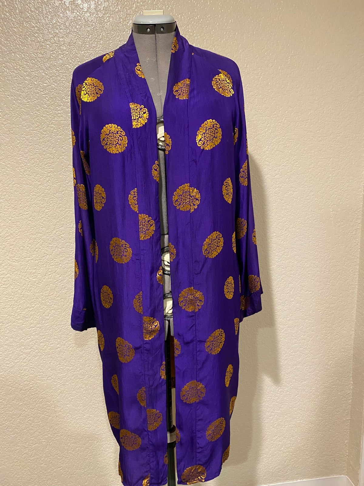 Vintage silk robe