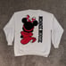 Vintage 80’s Disney Minnie Mouse Double Sided Big Print Crewneck Sweatshirt