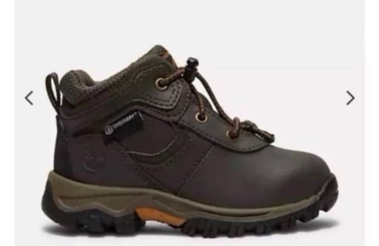NWT Timberland Youth Mt. Maddsen Waterproof Hiking Boots