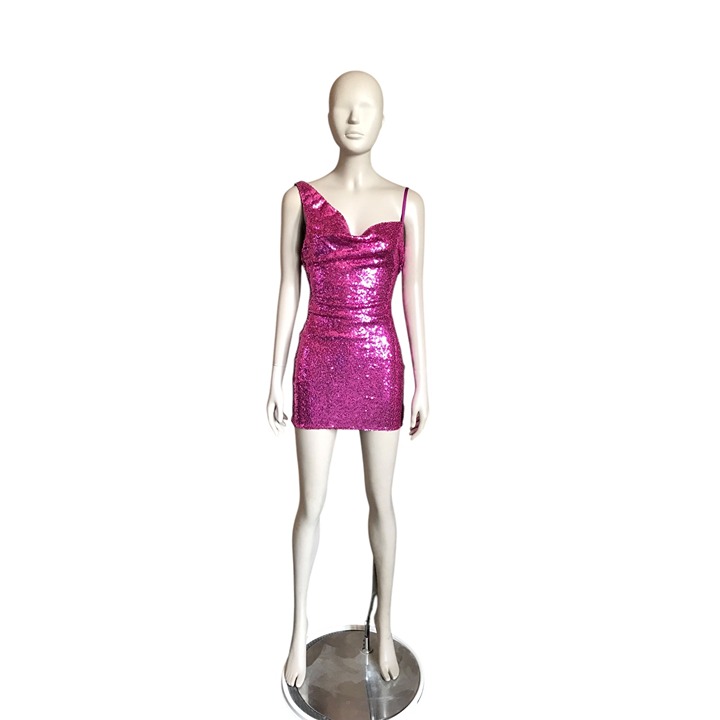 NWT Hello Molly Purple Sequin Mini Dress