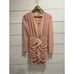 Endless Rose Chiffon Long Sleeve Mini Dress Petal Pink XS NWT