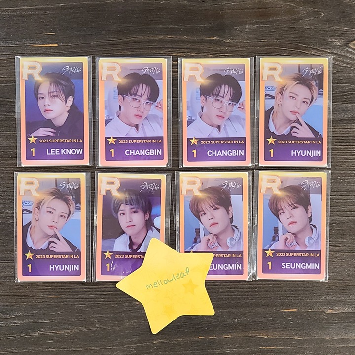 Stray Kids 2023 Superstar in LA Photocard Set