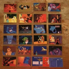 Aladdin Disney SkyBox 1994 Collectable Cards 25 *Not complete Set* Vintage