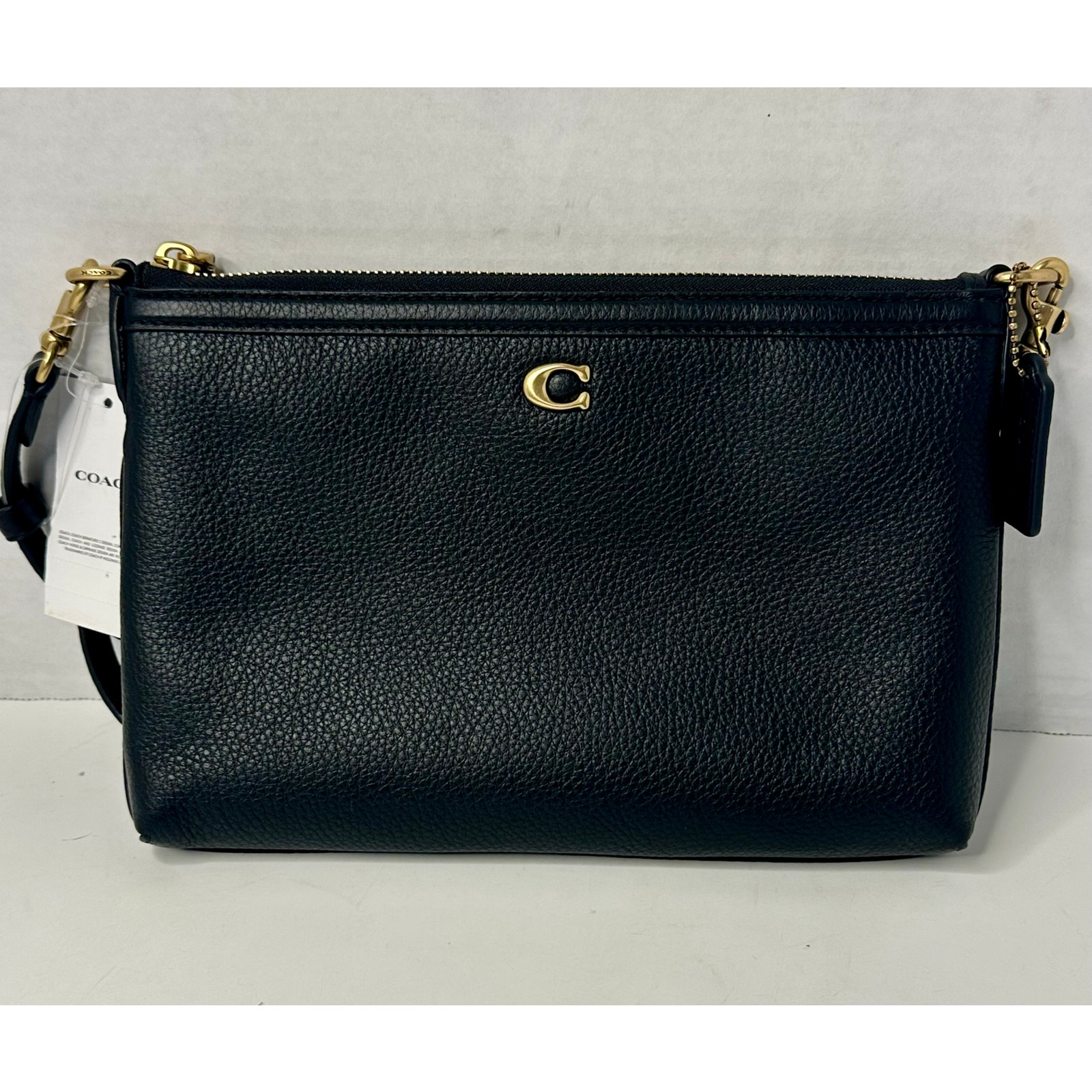 Coach Legacy Zip Top Crossbody Bag Black NEW WITH TAGS