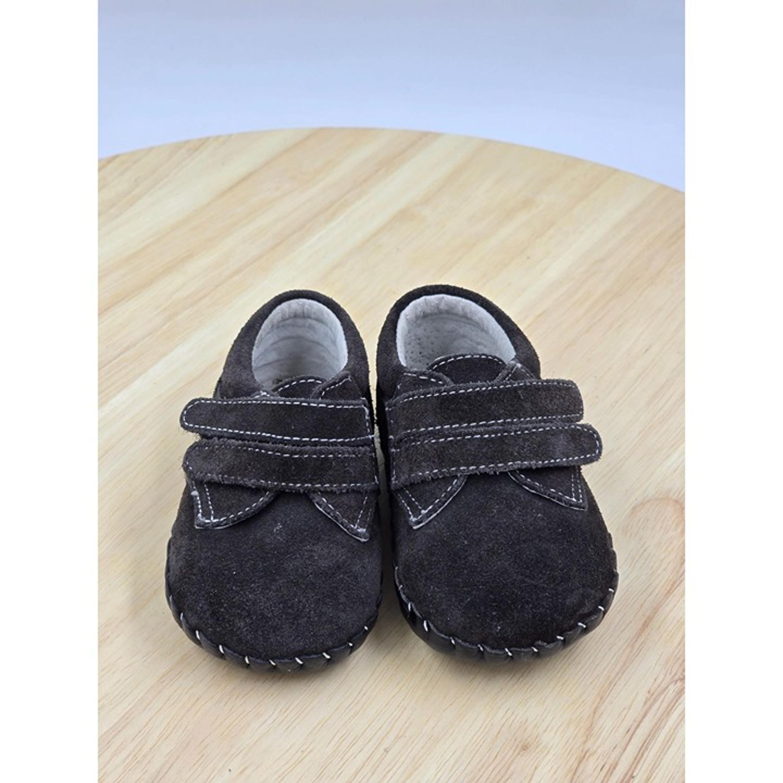 Pediped Baby Boys Size 0-6 months Dark Brown Walking Shoes