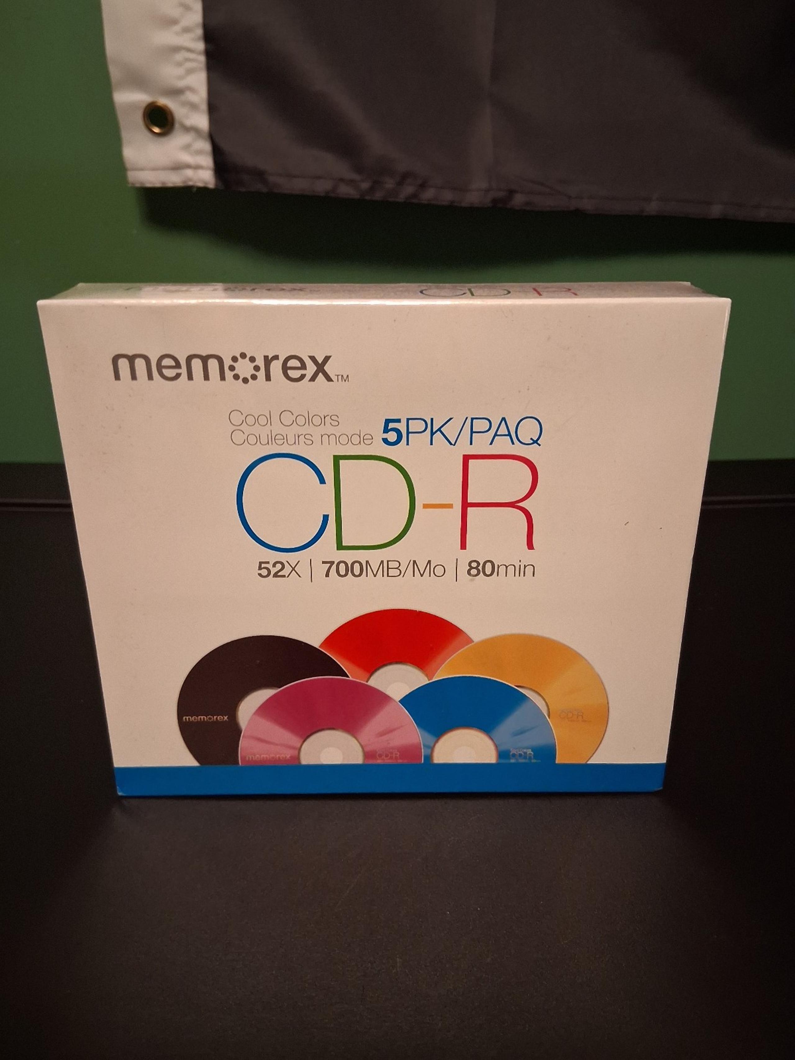 Sealed 5 Pack Blank Recordable CDs