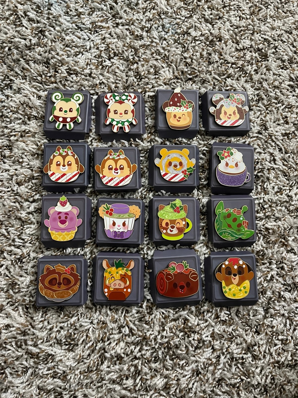 Disney Munchlings Advent Calendar pins