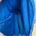 Glamour dance costume blue bedazzled rhinestones sequin dress-child S/MC