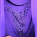 RM Richards Jacket Womens M Blue Floral Lace Trim Lined Formal Business Classic