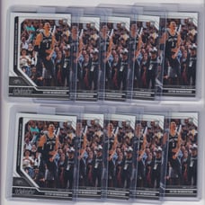 ( Lot of 10) VICTOR WEMBANYAMA ROOKIE RC- 2023-24 PANINI INSTANT #495 SPURS