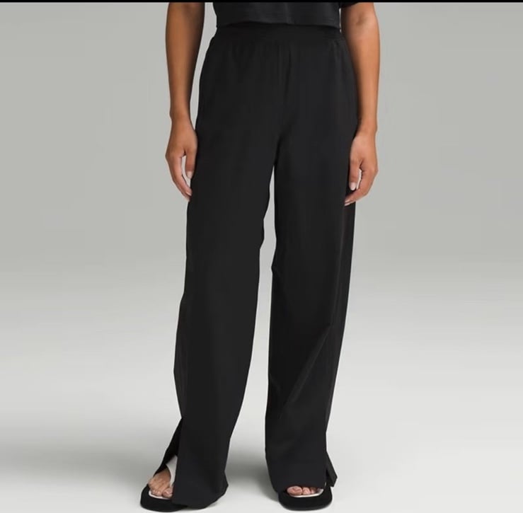 Lululemon Stretch Woven Wide-Leg HR Pant Black