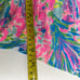 Lilly Pulitzer Hampton Tank Dress Multi Fan Racerback Ruffle Hem Women XS Cotton