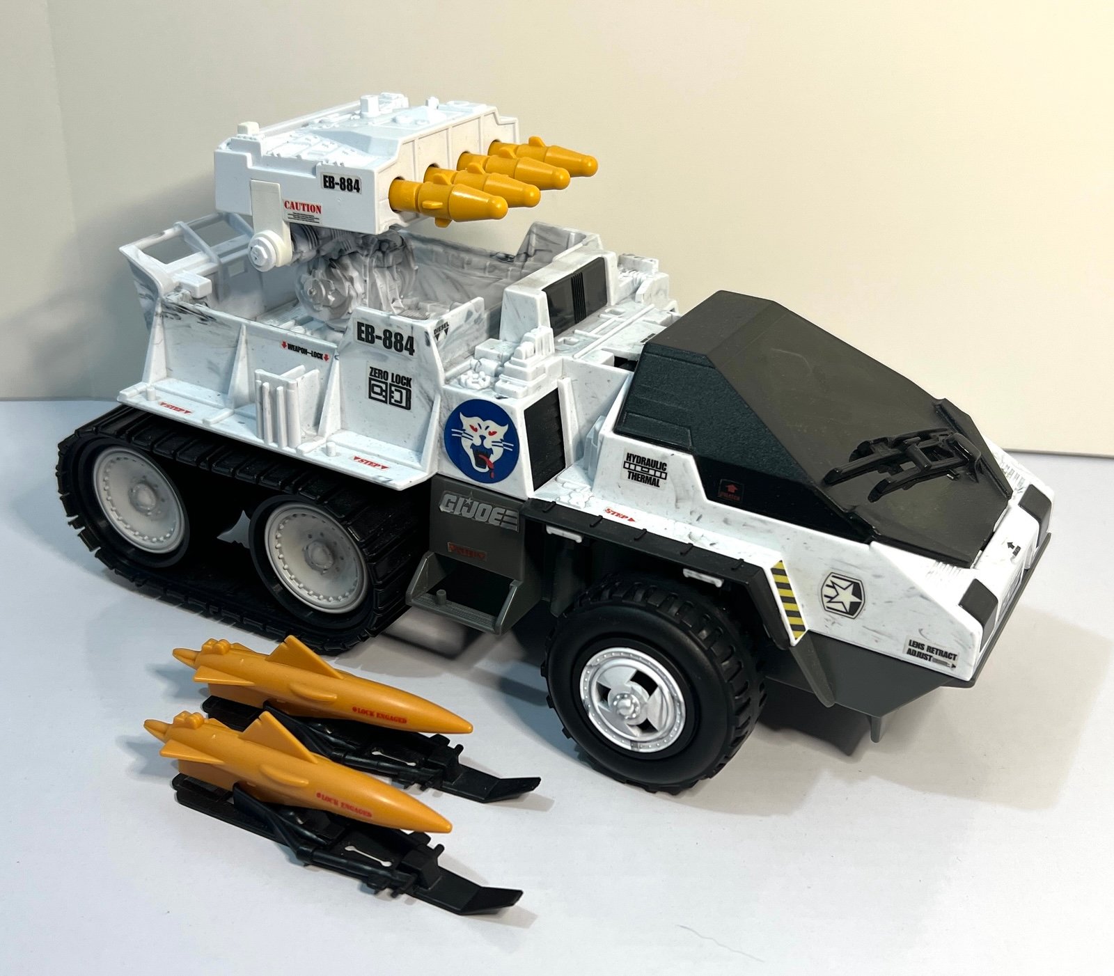 2010 Hasbro 4” GI Joe ROC Wolf Hound Snowcat