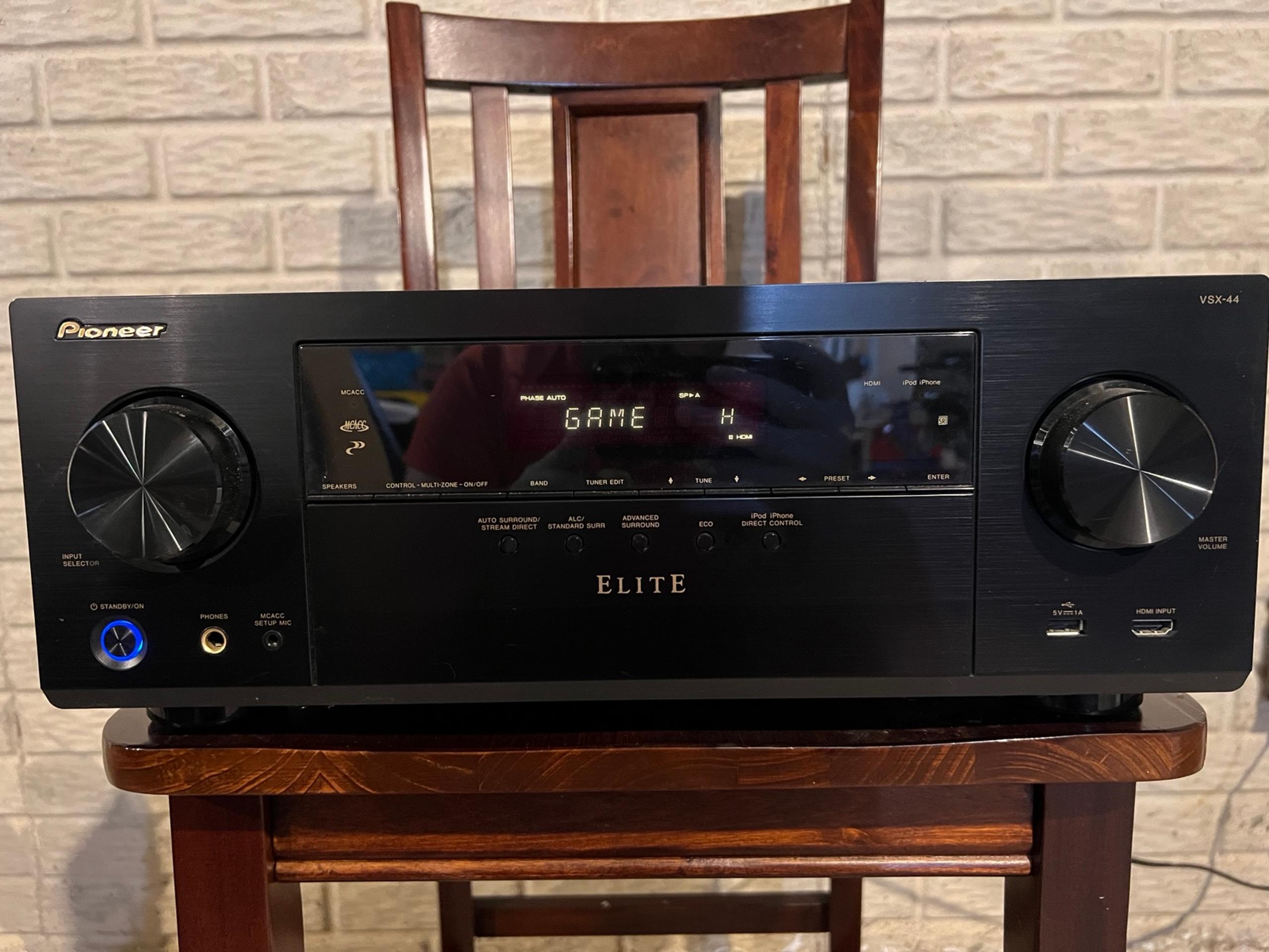 Pioneer VSX-44 7.2 channel AV receiver