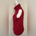 Ralph Lauren Vintage Knits turtleneck Tank Top Sleeveless Sweater Red SZ Large.
