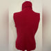 Ralph Lauren Vintage Knits turtleneck Tank Top Sleeveless Sweater Red SZ Large.
